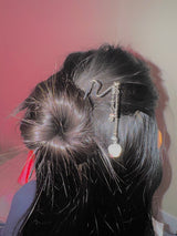 Bunny fantasy ornamental hairpin (2color)