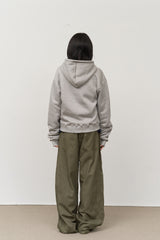 (W) Max Button Up Zip Hoodie