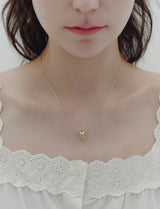 26SS★ [Premium Plating] Soubni AB(C) Twist Necklace M