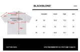 BBD 隠しスローガン ピグメント Tシャツ (グレー)
