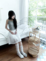 FLOWER BEAD JELLY SHOES