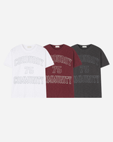 コイ スラブ クロップ プリンテッド ショートスリーブ Tシャツ 3C