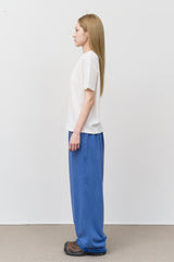 Sea Cut-off Washed Pants