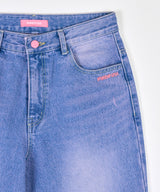 MP ソフトピンクデニムパンツ