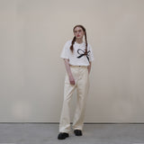 ホワイトリボンTシャツ