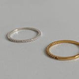 (silver925) クリンキュービックリング *silver