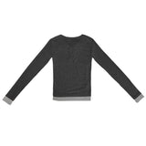 Layered button T