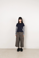 Twister Star Angel Layered Long Sleeve - Navy 