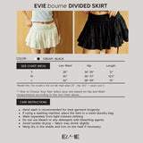 EVIE ボーンディバイディドスカート クリーム