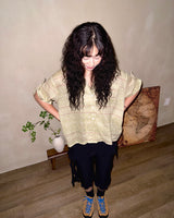 (2color) Ruffle Wrap Frill Capri Pants