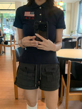 ワシントンクラブ USA PK スリムカラーTシャツ（3色）