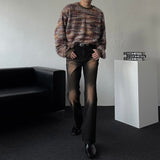 CR ナード クルーネック ニットTシャツ（2色）