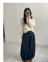 [SET] Daisy See-through Blouse Set