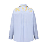 13DE MARZO Tailor Bear Stripe Shirt