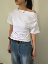 Luna Silk Off Shoulder (4color)