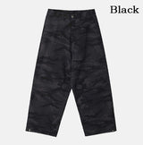 コイルカモフラージュスナップパラシュートパンツ