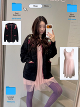 Ballerina chiffon layered dress