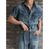 [MUSCLE FIT] Cool ever western pocket shirts(3color)