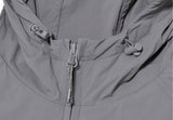 KEI HOODED JACKET【GREY】