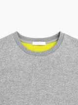 レイヤード ロールアップ Tシャツ