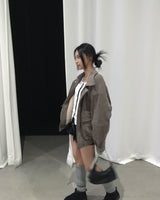 モヘアパンプキンショーツ