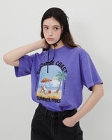 【MADE】サンシャインゴーストプリントTシャツ [PURPLE]