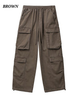 (UNISEX) Quatre Poches Wide Cargo Pants
