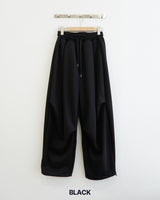 Drop Curved Bonded Sweatpants