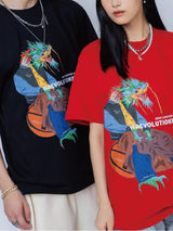 2024 LIMITED - WREVOドラゴンボールTシャツ（スカーレット）