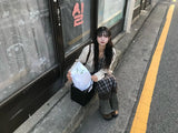 ダフラワーニットカーディガン