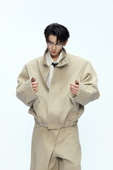 Washed Harrington Jacket Set