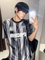 Sporty Jersey Short Sleeve Tee