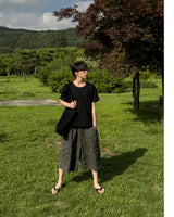 Modin pig cargo Bermuda pants