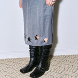 Star Laser Cut Skirt
