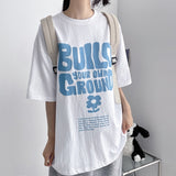 ラウンド ボクシーフィット ショートスリーブ Tシャツ (3 colors) H&L