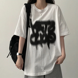 ミーンスプレイオーバーフィットショートスリーブTシャツ