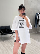 VENTIQUE スカルボードTシャツ 3color