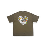"FRAGILE HEART" PRINTED S/S T-SHIRT