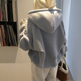 【BELLIDE MADE】パピー ツーウェイボアフリース ジップアップパーカー