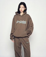25FW ボーダーラインロングパンツ ココア