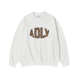 25SS ファブリックアップリケスウェットシャツ クリーム