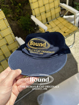 FFOUND WASHED FLAT BRIM CAP / NAVY