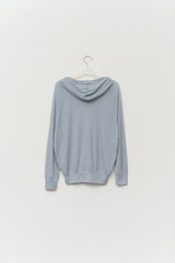 (W) Seal Sheer Hooded Top