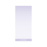 グラデーショングリッドノンスティッキーメモパッドセット (PINK+BLUE+PURPLE)