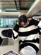  Glife Loose Fit Loose Fit Dangara Knit