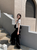 BY Dot Slim Crop Short Sleeve T-shirt (3color)