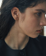 [925 silver] Deux.silver.196 / mini bout earring (gold)