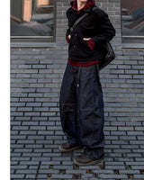 Brie Curved Raw Denim Pants