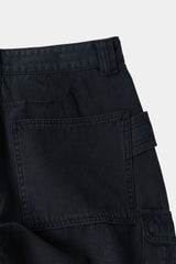 ミックスファブリックm65パンツ (Washed Black)
