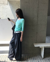 [ORIGINAL] Kor Balloon Denim Summer Wide Pants